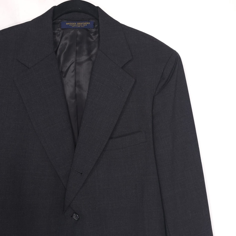 BROOKS BROTHERS EST 1818 Sport Coat Blazer 100% WOOL Vintage 40R ACTWU USA‎ MADE